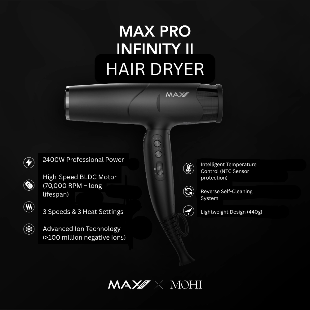 Max Pro Infinity ΙΙ Πιστολάκι 2400W