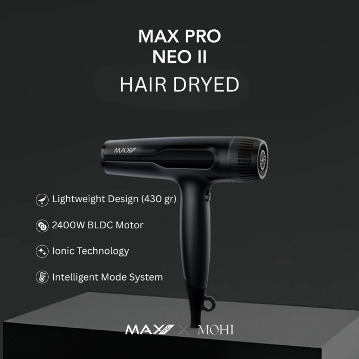 Max Pro NEO II Hair Dryer 2400W