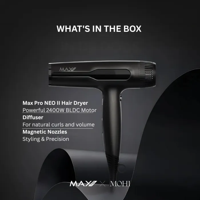 Max Pro NEO II Πιστολάκι Μαλλιών 2400W