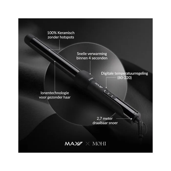 Max Pro Twist Ψαλίδι για Μπούκλες 25mm