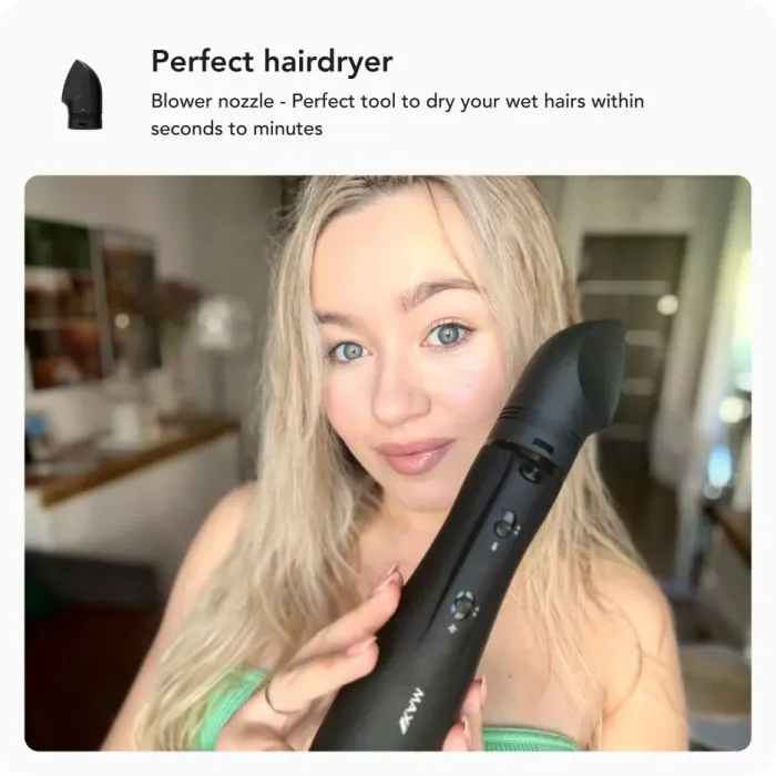 Max Pro Ηλεκτρική Βούρτσα - Πιστολάκι Multi Airstyler S2 - 1200W