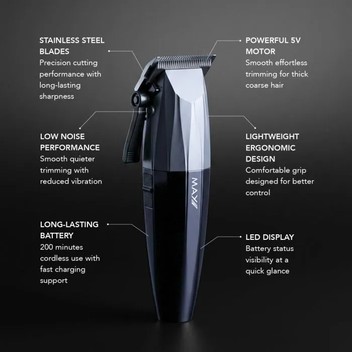 Max Pro Fade Clipper Κουρευτική Μηχανή