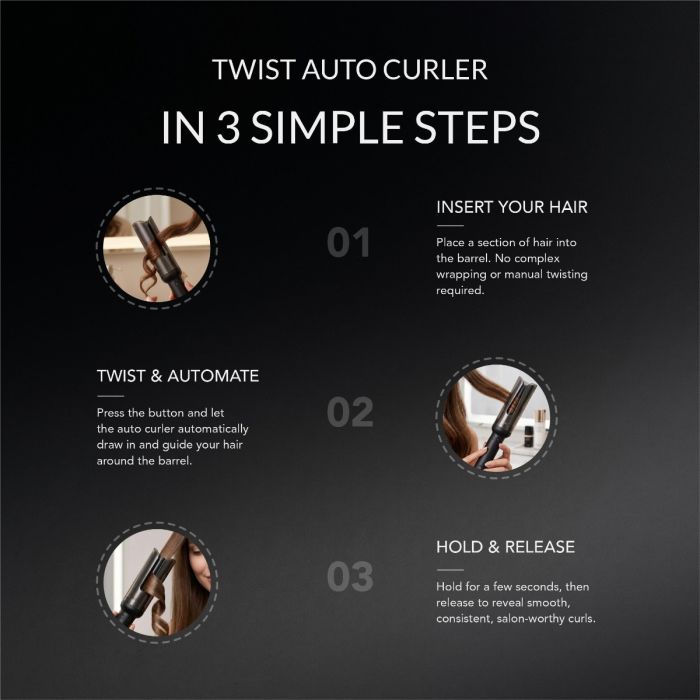 Max Pro Twist Autocurler 34mm