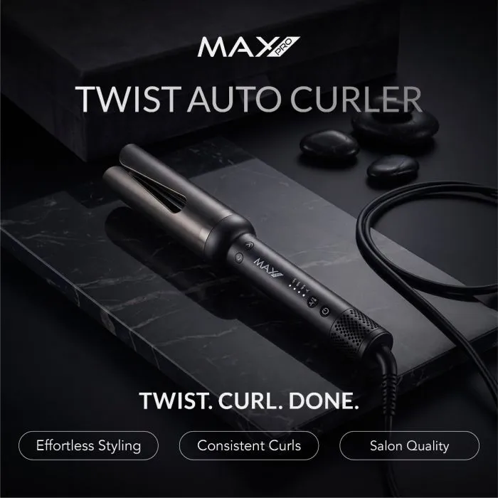 Max Pro Αυτόματο Ψαλίδι για Μπούκλες Twist 34mm