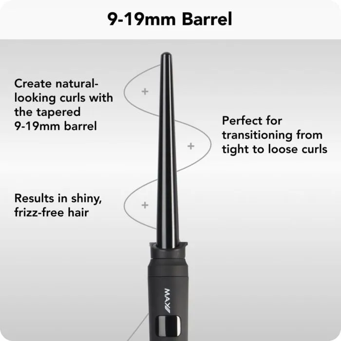 Max Pro Fusion Curler Πολυλειτουργικό Ψαλίδι για Μπούκλες 5 σε 1