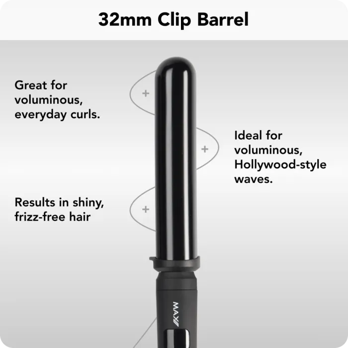 Max Pro Fusion Curler Πολυλειτουργικό Ψαλίδι για Μπούκλες 5 σε 1