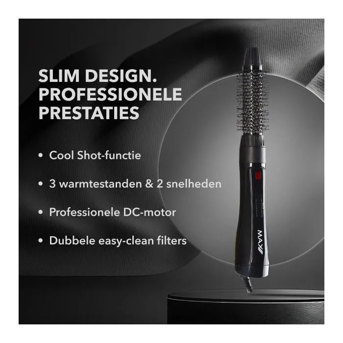 Max Pro Swift Airstyler Βούρτσα Πιστολάκι 1000W