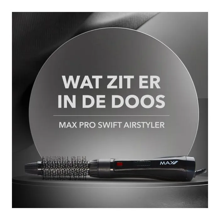 Max Pro Swift Airstyler Βούρτσα Πιστολάκι 1000W