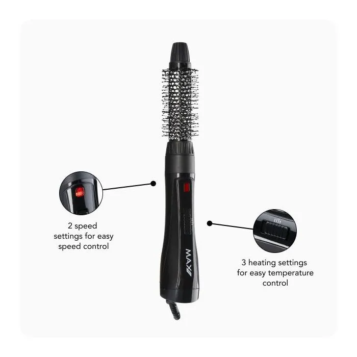 Max Pro Swift Airstyler Βούρτσα Πιστολάκι 1000W