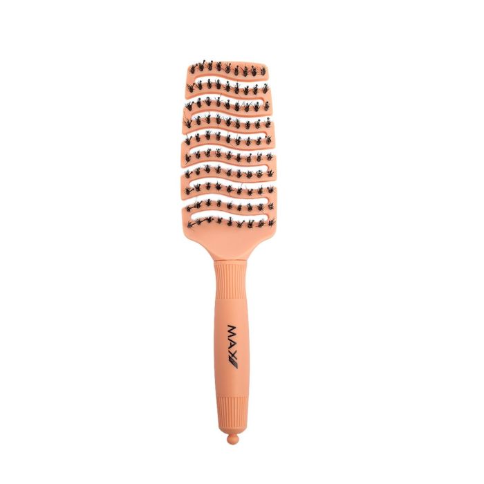 Max Pro Βούρτσα Ξεμπερδέματος Μαλλιών - Blush Peach (Ροδακινί)