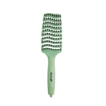 Max Pro Detangler Brush - Minty Glow