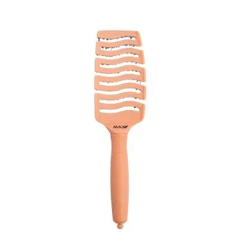 Max Pro Detangler Brush - Blush Peach