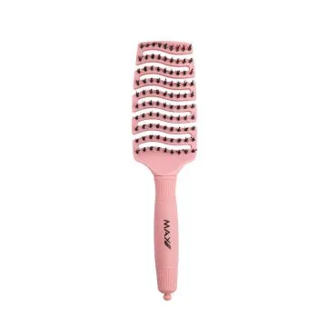 Max Pro Detangler Brush - Pastel Rose