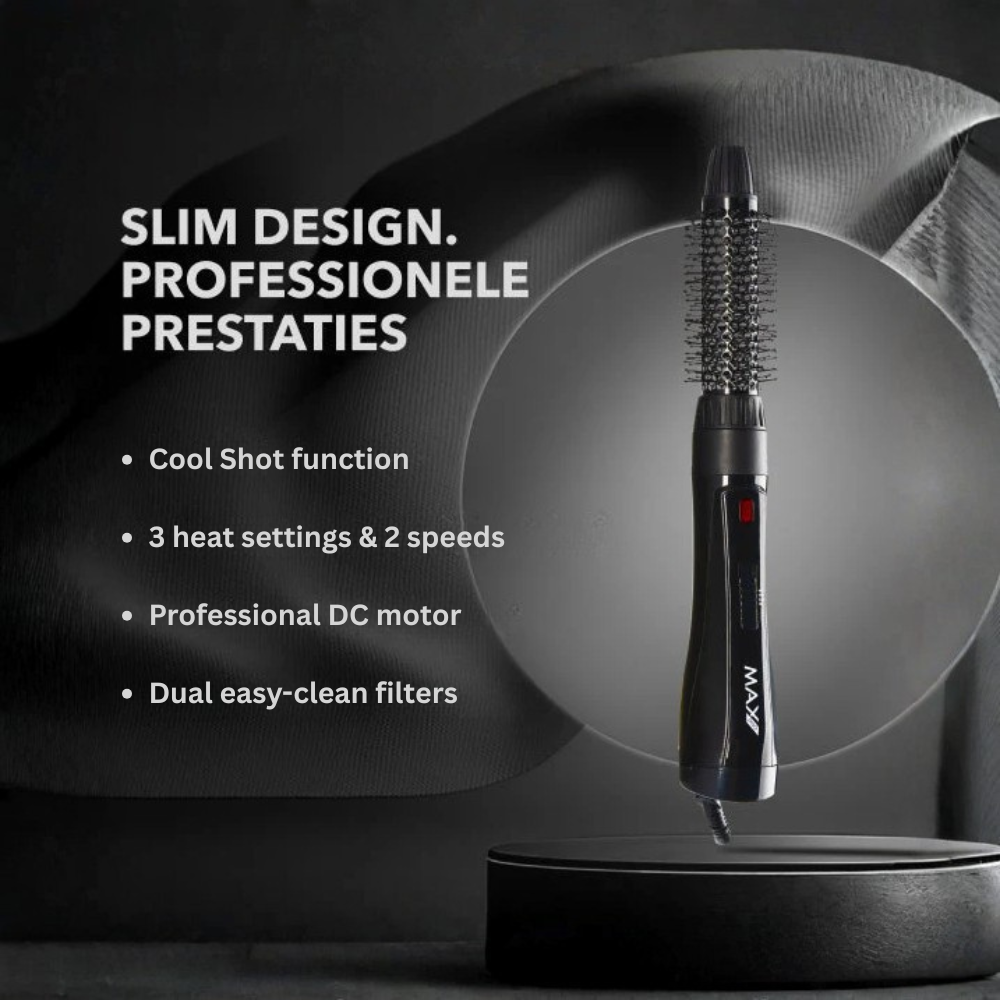 Max Pro Swift Airstyler Βούρτσα Πιστολάκι 1000W