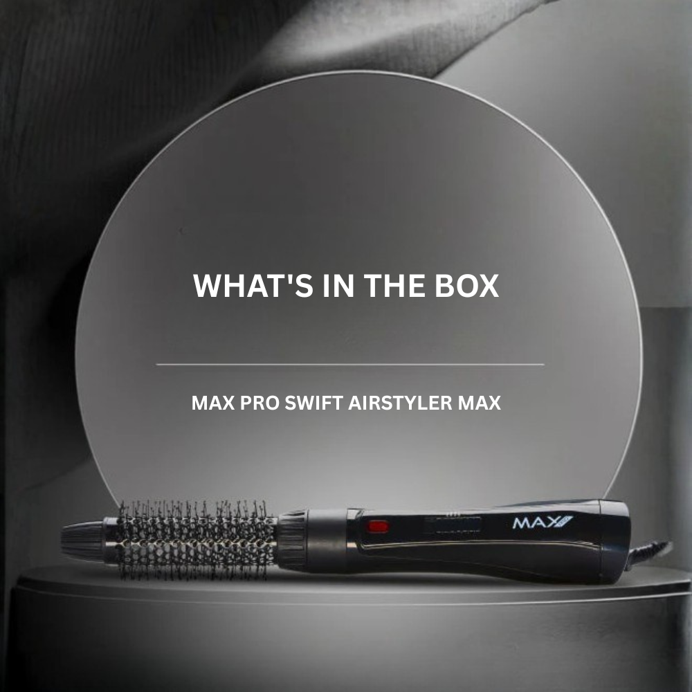 Max Pro Swift Airstyler Βούρτσα Πιστολάκι 1000W